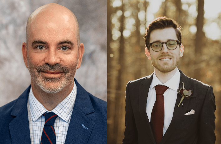 Brandon Weaver and Dr. Grant Williams receive Carthage alumni awards