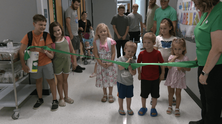 Quapaw School District unveils storm shelter after 3 years