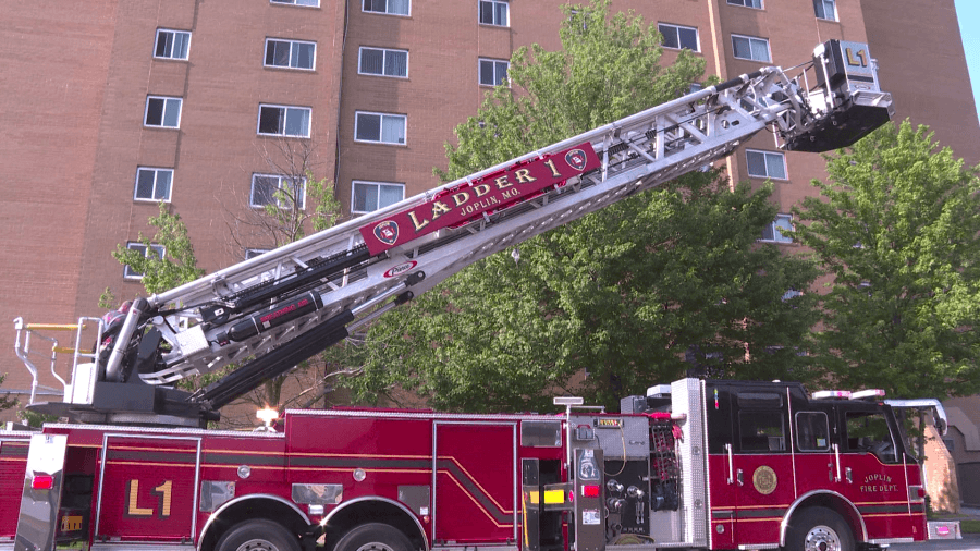 Joplin firefighters tackle 11th-floor fire alarm at Messenger Towers