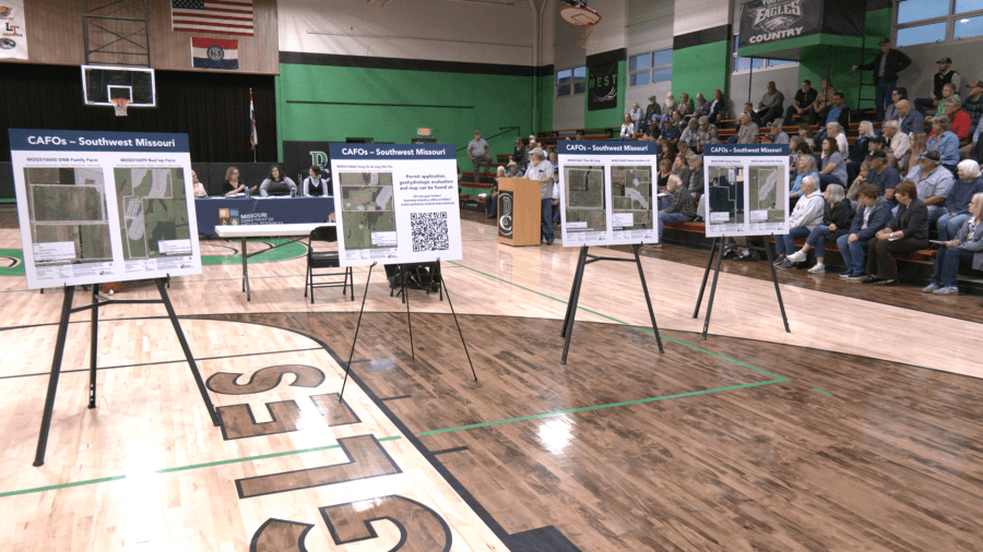 Hearing on wastewater permits for animal feeding operations