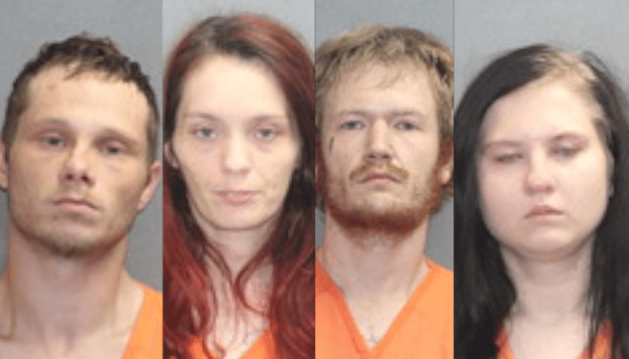 Traffic stop in Labette County uncovers meth lab; 4 arrested