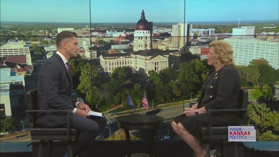 Kansas insurance commissioner delivers pitch to voters in race for governor