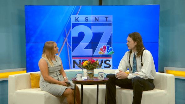 27 News speaks with 22-year-old Topeka mayoral candidate Gabriel Killman