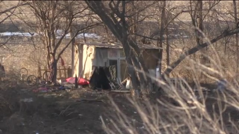 Kansas River homeless camp to be cleared Monday in Topeka