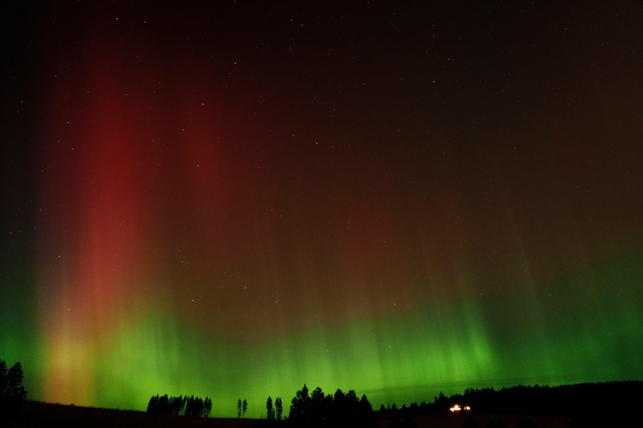 Eruptions on the Sun could cause aurora over Kansas