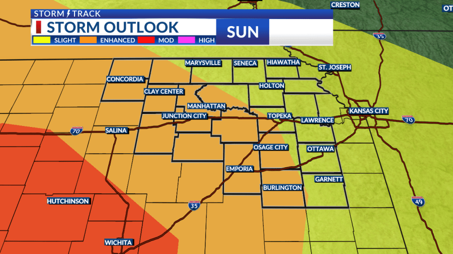 Stormy pattern ahead with multiple rounds of severe weather possible