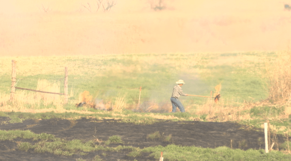Controlled burns create smoky Topeka skies