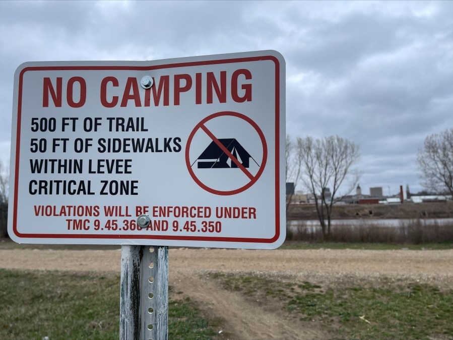 Topeka reviewing cleanup policy after homeless person injured