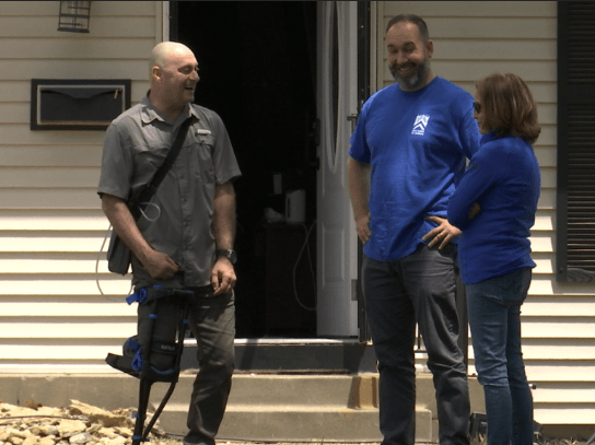 Topeka Veteran receives life changing renovation