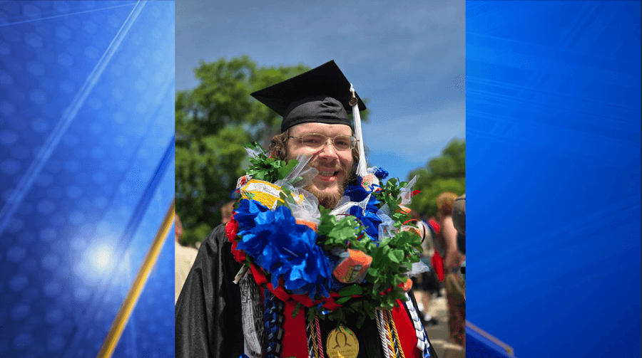 Washburn graduate etches memory of lost fraternity house on campus with new monument