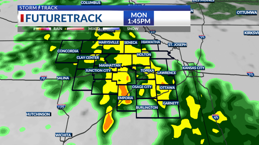 Cool and showery weather expected for much of Memorial Day