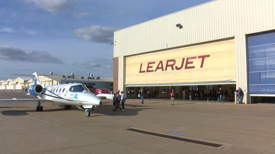 First-ever Learjet Polar Mission departs Wichita, raises $100k for restoration