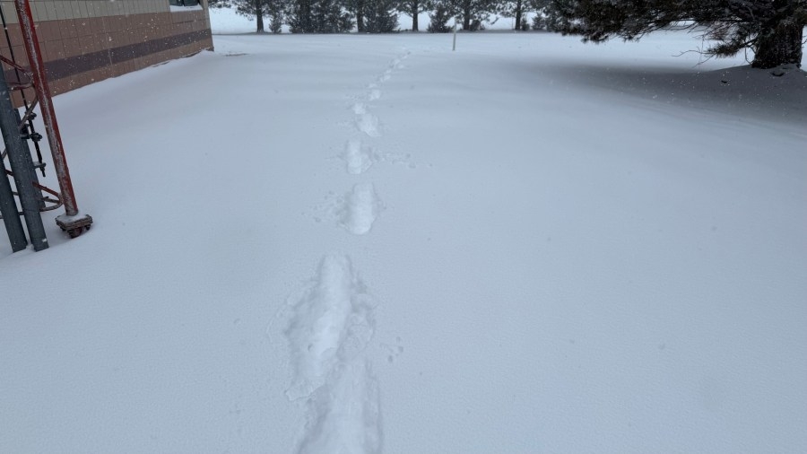 Several inches of snow reported in Goodland