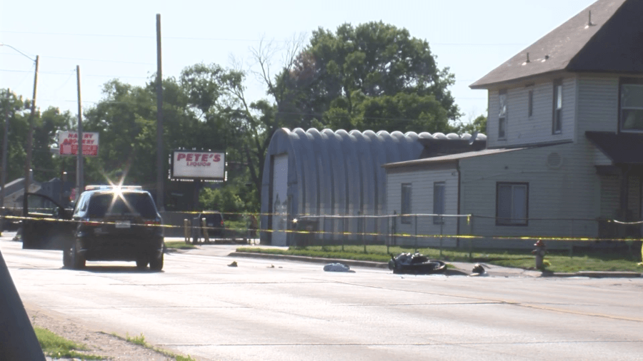 Man in critical condition after motorcycle crash