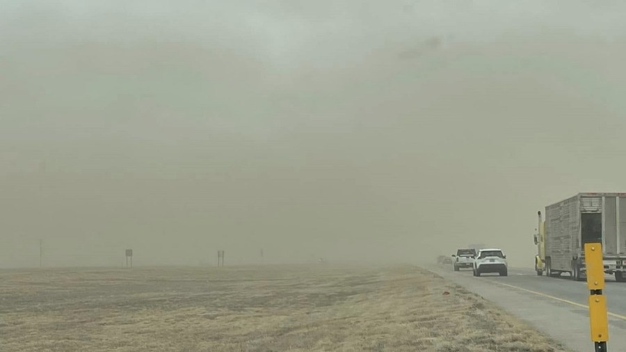 Drivers being warned about blowing dust, blizzard conditions in Kansas