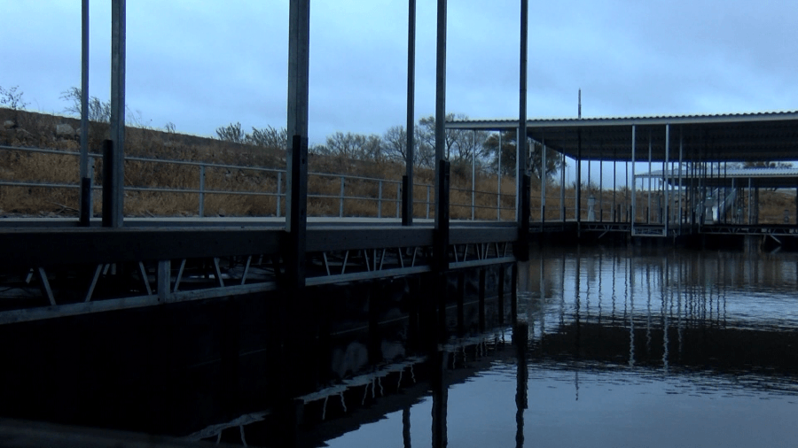 Cheney Lake up over a foot due to recent rain