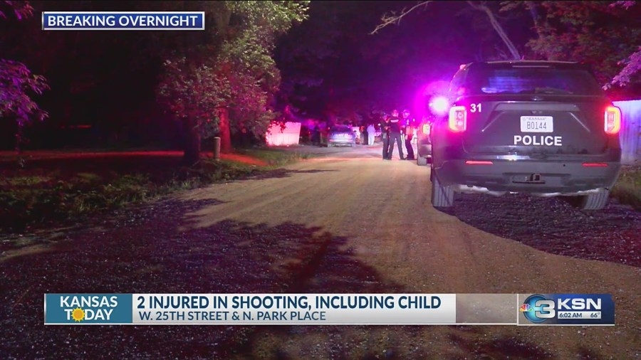 Child among two shot in north Wichita