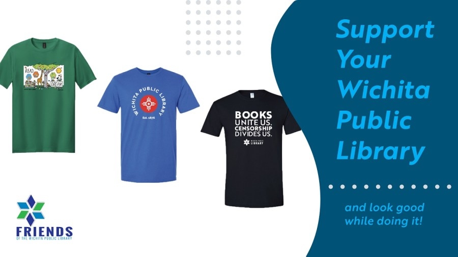 T-shirts sales will support Wichita Public Library