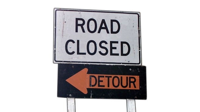 Complete closure of I-135 in north Wichita