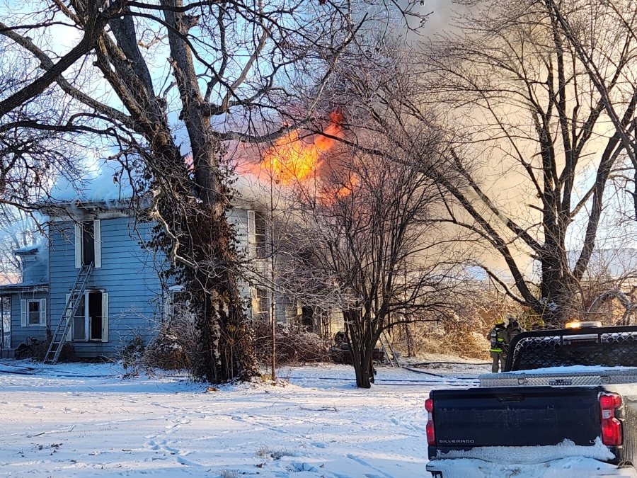 Kansas Trooper honored for saving life in Burlington house fire