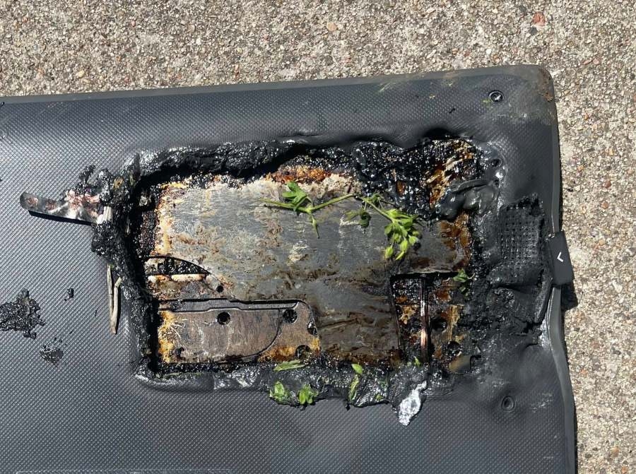 Derby laptop fried in latest TikTok trend