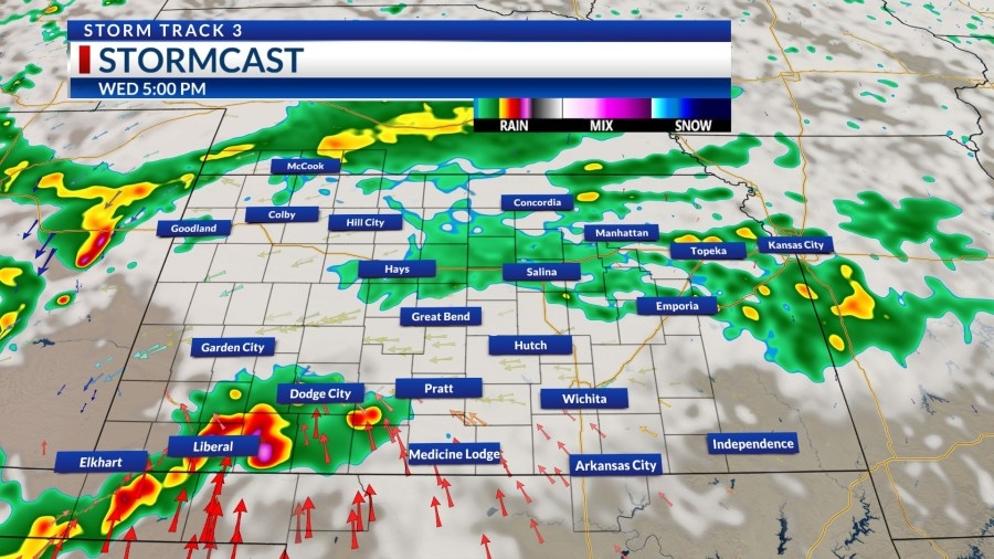Wet Wednesday as severe storms return