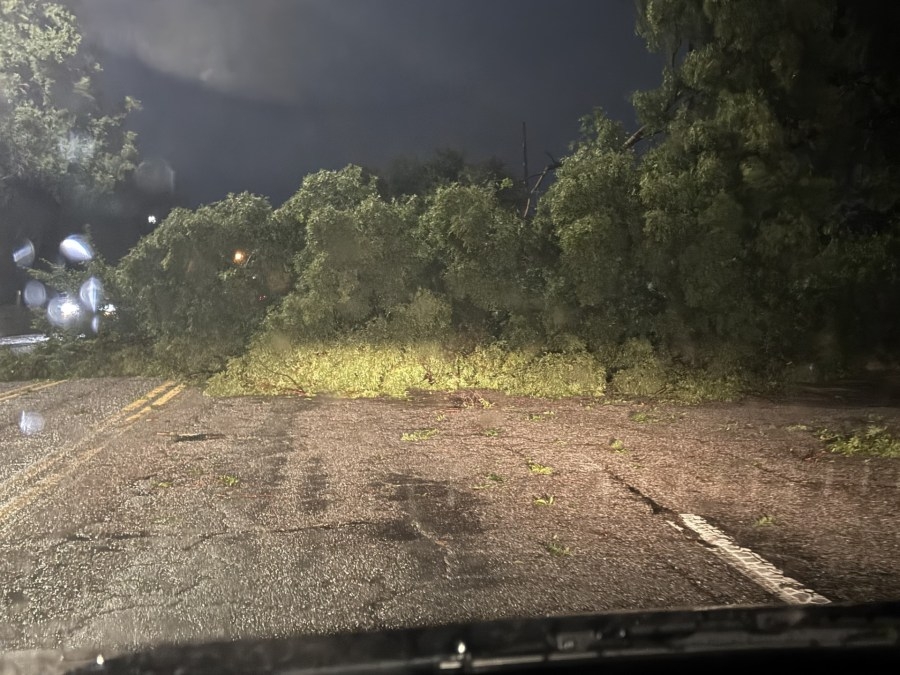 Severe storm reports: 101 mph wind gust in Wichita