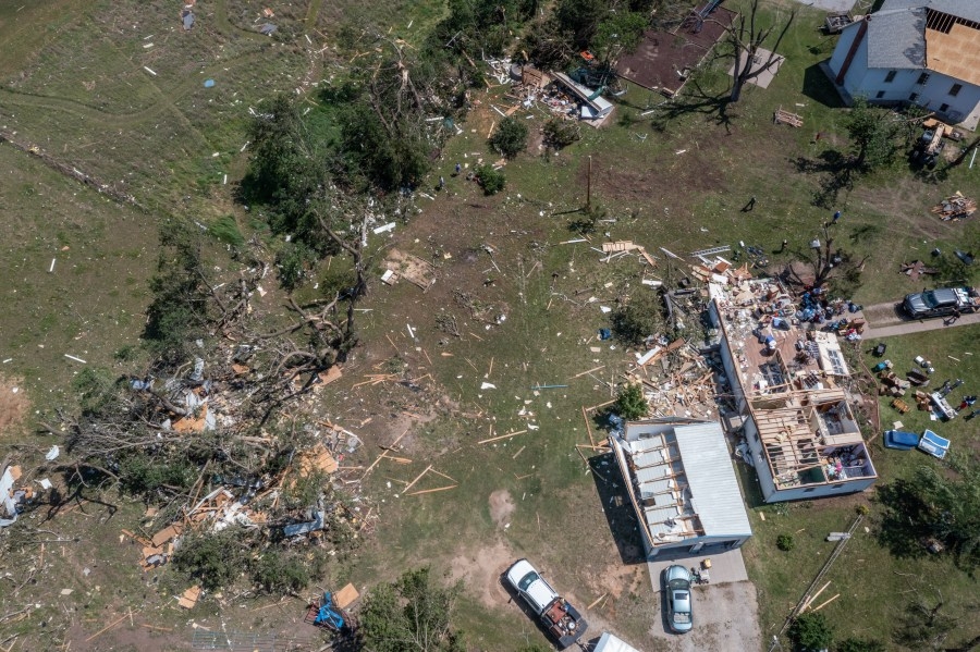 Reno County Commission approves local disaster declaration after Plevna tornado