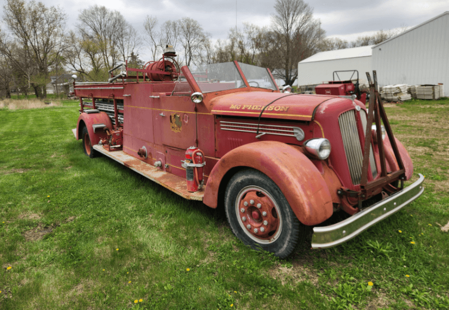 McPherson Fire Department reclaims vintage fire engine