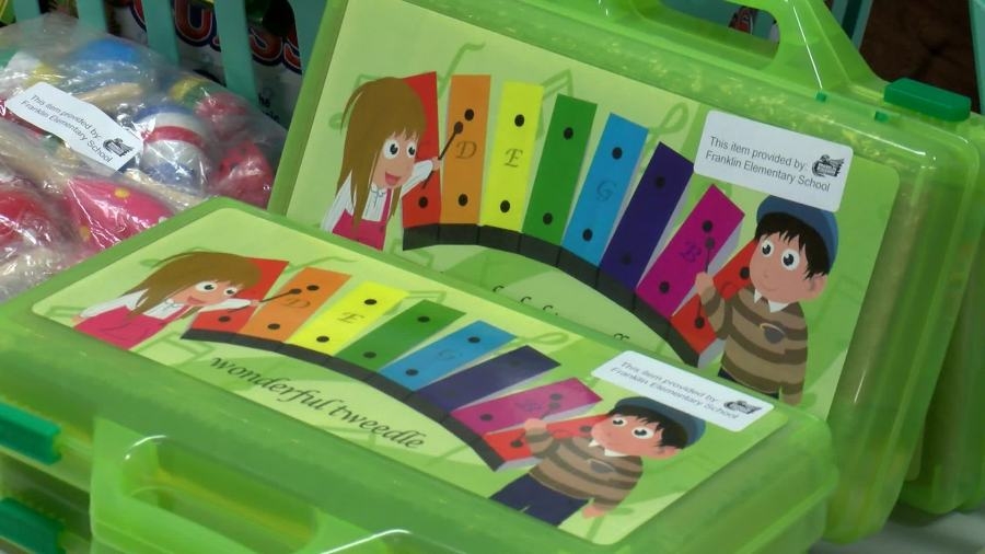 Franklin Elementary students support pediatric patients