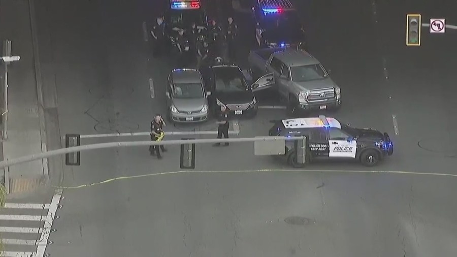 Woman found dead in trunk of vehicle involved in pursuit