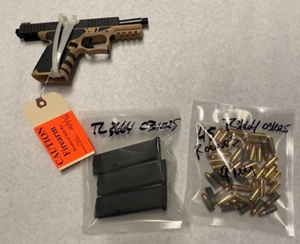 Ramona man, 24, arrested after ghost gun found during traffic stop