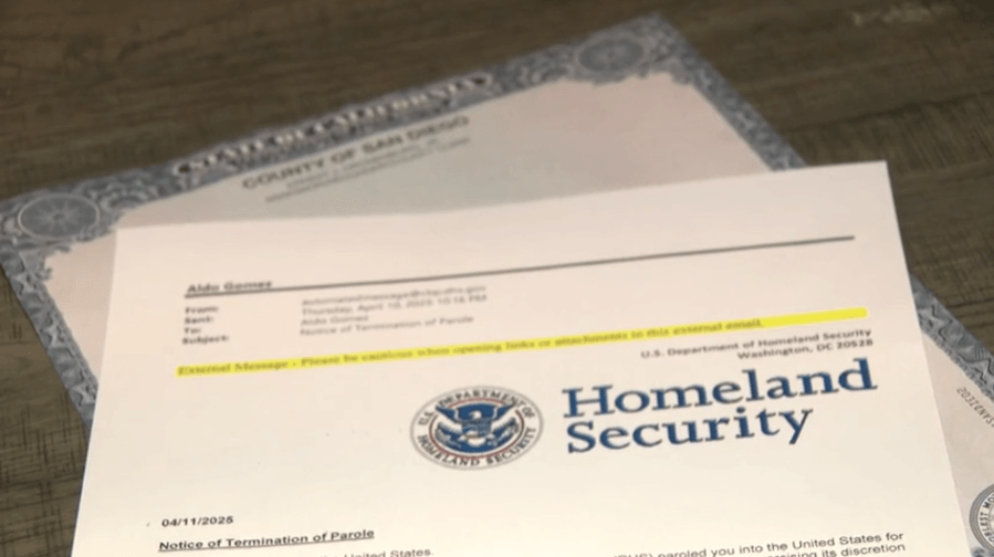 US-born Californian warned to leave country immediately by DHS