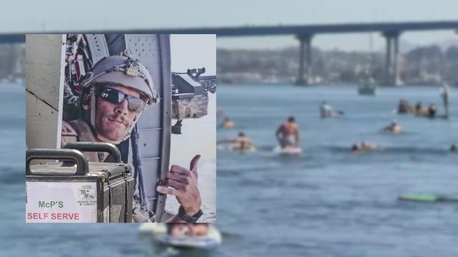 Coronado paddle out honors fallen Navy SEAL