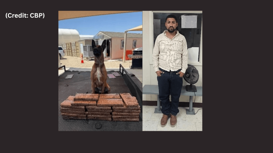 U.S. citizen arrested after over 100 pounds of meth seized near Indio