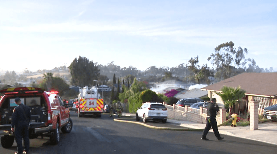 San Diego firefighters tackle second Mother's Day blaze
