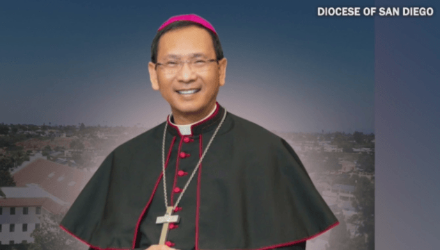 Pope names bishop of San Diego, marking first Vietnamese-American bishop in US