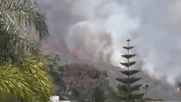 Evacuations ordered as crews respond to brush fire on edge of Carlsbad