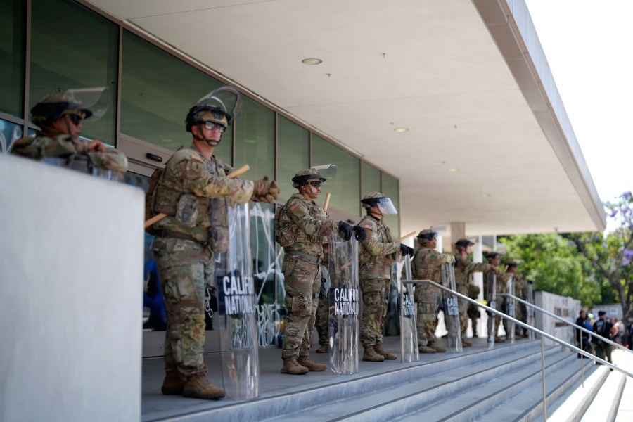 National Guard troops directed to LA ICE protests from San Diego: Bonta