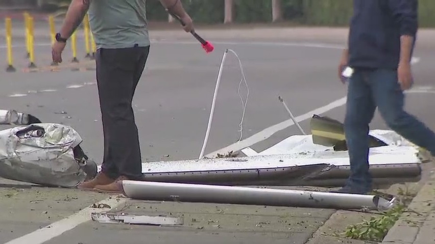 What kind of plane crashed in San Diego?