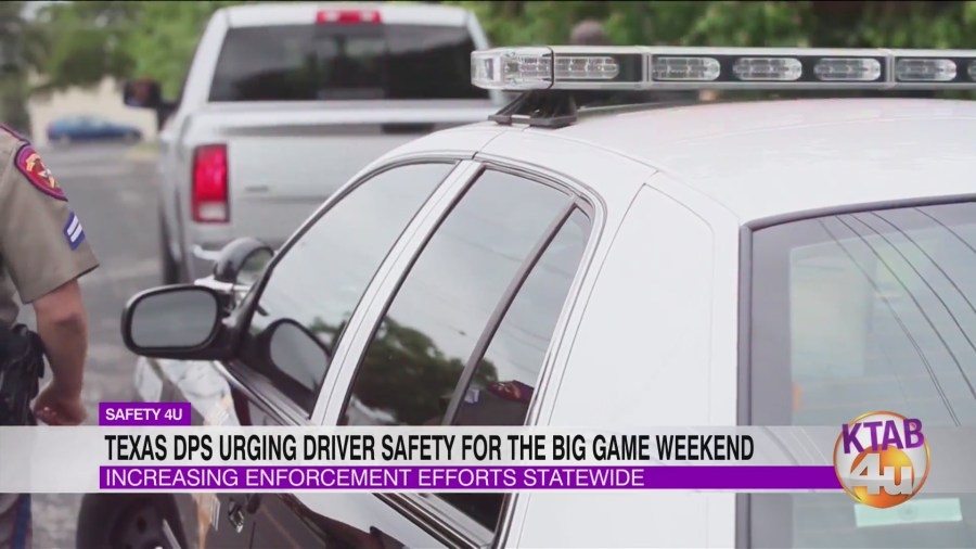 Texas DPS urging driver safety for the Big Game weekend