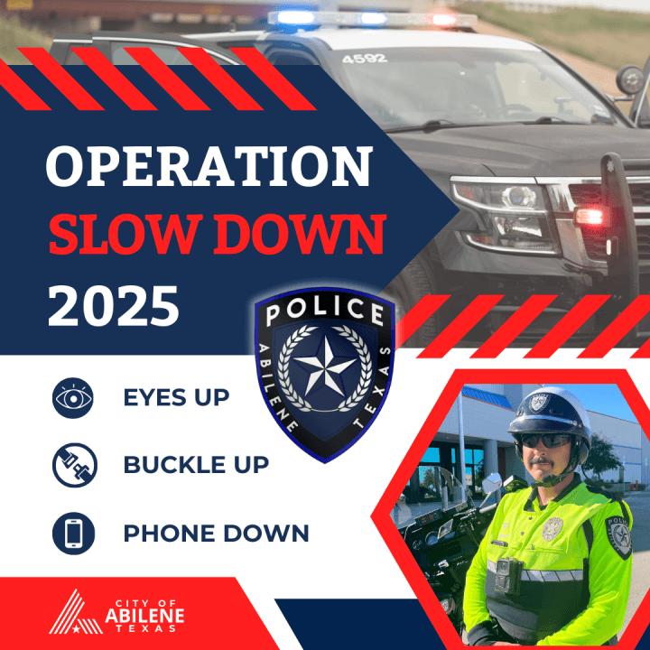 Abilene Police Department increases traffic enforcement through 2025