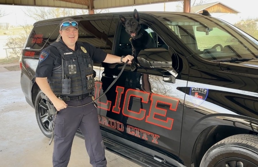 Meet Myla: The new police dog keeping Colorado City safe