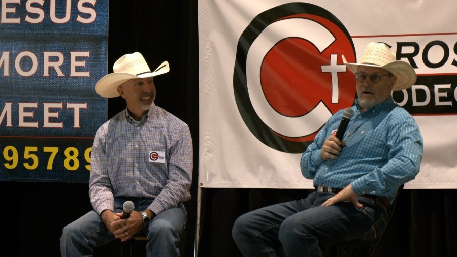 Rodeo ministry offers midday message amid the competition hustle