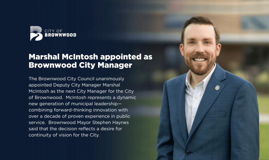 Marshal McIntosh takes helm as Brownwood city manager