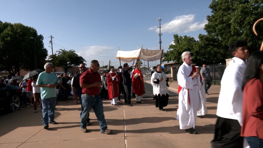 Several join national eucharistic pilgrimage in Abilene