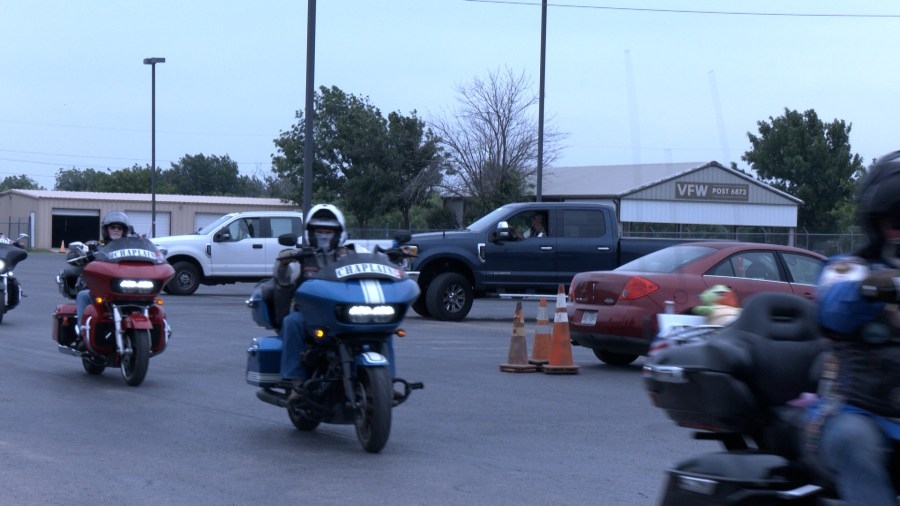 VFW Post 6873 hosts 300 riders for Vietnam memorial wall trip in Abilene