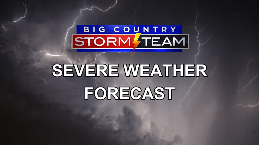 All modes of severe weather possible across the Big Country tonight