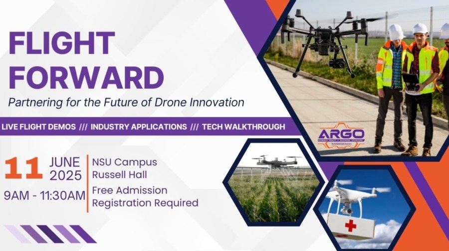 Register for NSU's free ‘Flight Forward' drone showcase