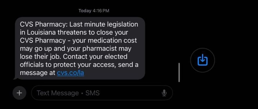 CVS targeted by Louisiana AG for unsolicited text messages